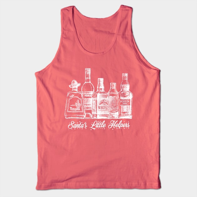 Santa's Little Helpers (white) Tank Top by theshirtsmith